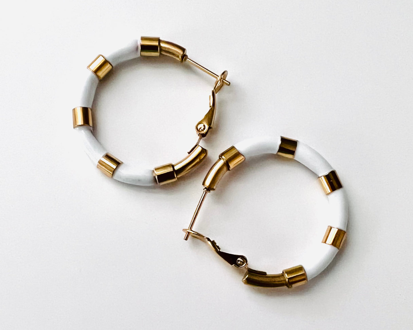 Summerly Hoops (White)