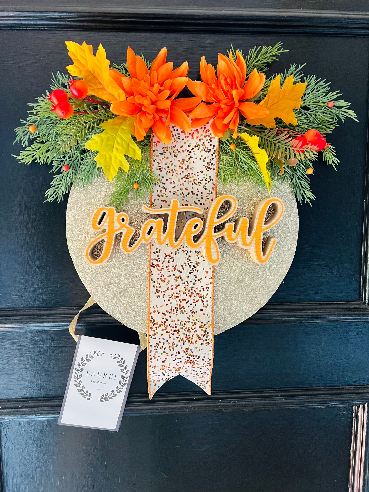 Gratitude Door Hanger