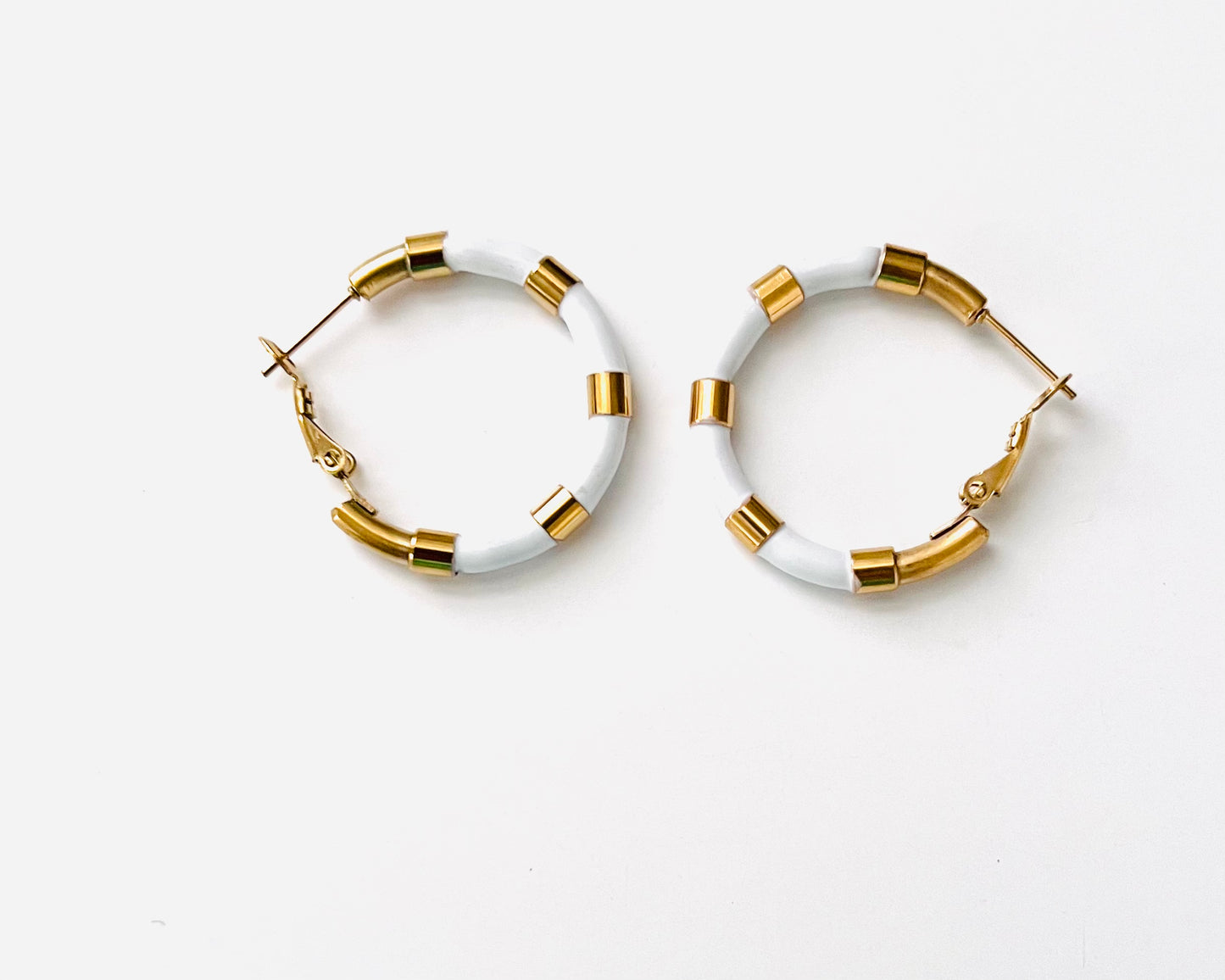 Summerly Hoops (White)