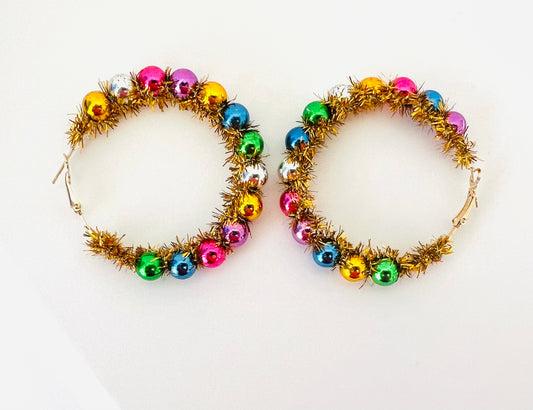 Belle’s Tinsel Hoops (Colorful)